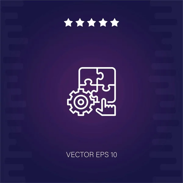 Vektor Symbol Moderne Illustration Entwickeln — Stockvektor