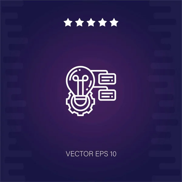 Projekt Vektor Symbol Moderne Illustration — Stockvektor
