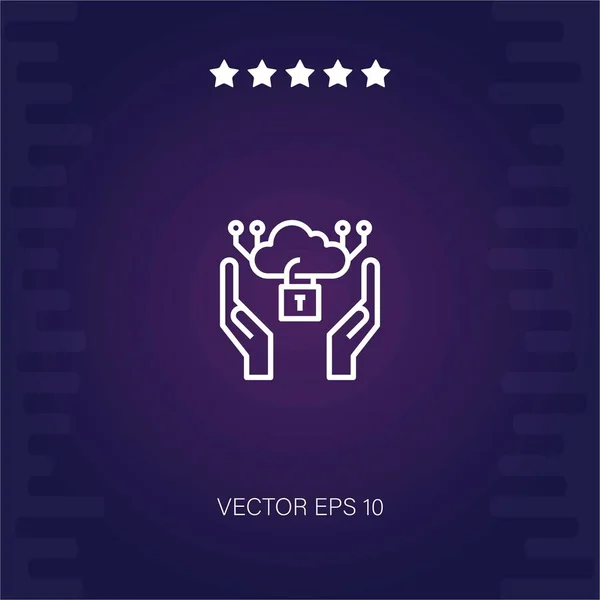 Icono Vectorial Regtech Ilustración Moderna — Vector de stock