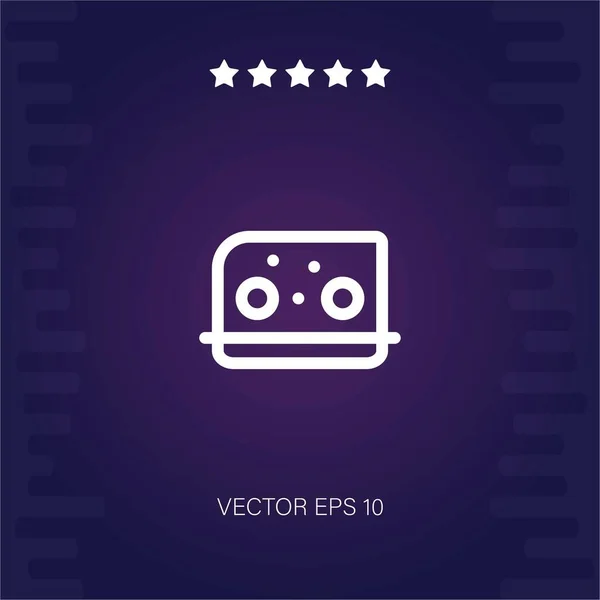 Icono Vector Queso Ilustración Moderna — Vector de stock