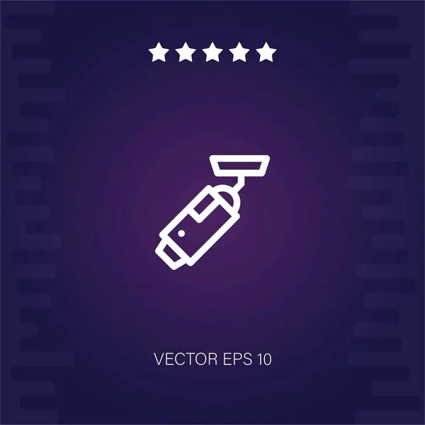 Cctv Vector Icono Ilustración Moderna — Vector de stock