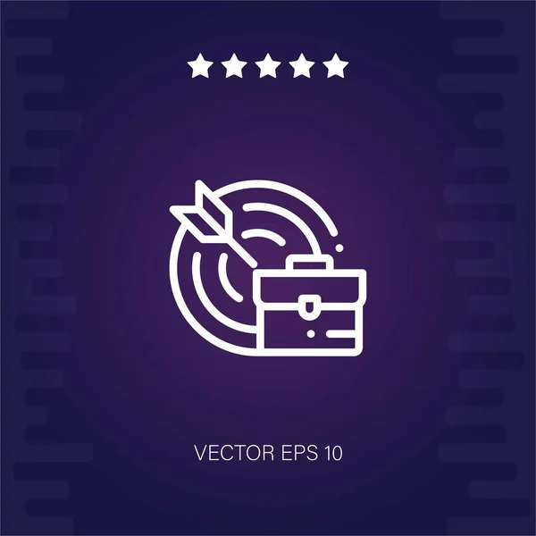 Carrera Vector Icono Ilustración Moderna — Vector de stock