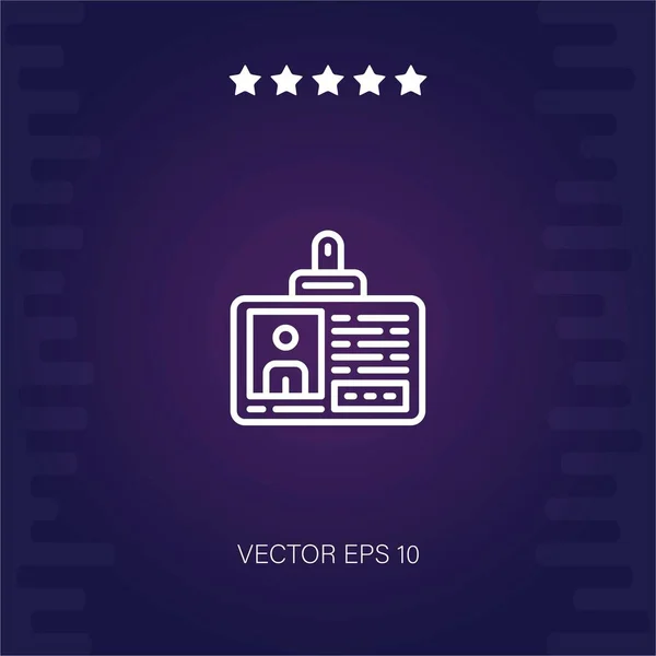 Vektor Symbol Moderne Illustration — Stockvektor