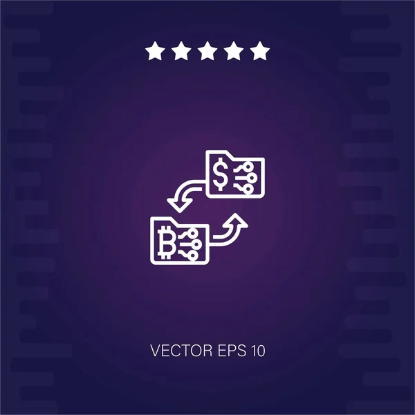 File Vector Icon Illustrazione Moderna — Vettoriale Stock