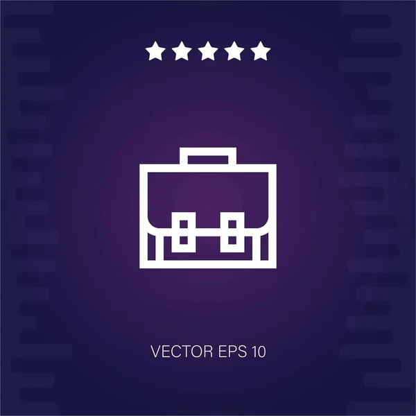 Portafolio Icono Vectorial Ilustración Moderna — Vector de stock