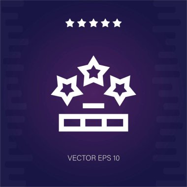 Değer vektörü simgesi modern illüstrasyon