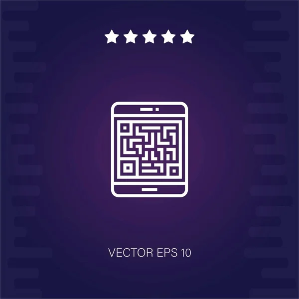 qr code vector icon modern illustration