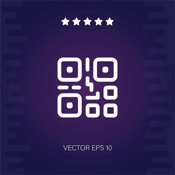 Code Vektor Symbol Moderne Illustration — Stockvektor