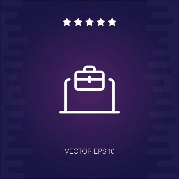 Laptop Vektor Symbol Moderne Illustration — Stockvektor