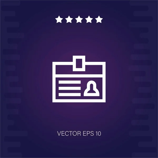 Karte Vektor Symbol Moderne Illustration — Stockvektor