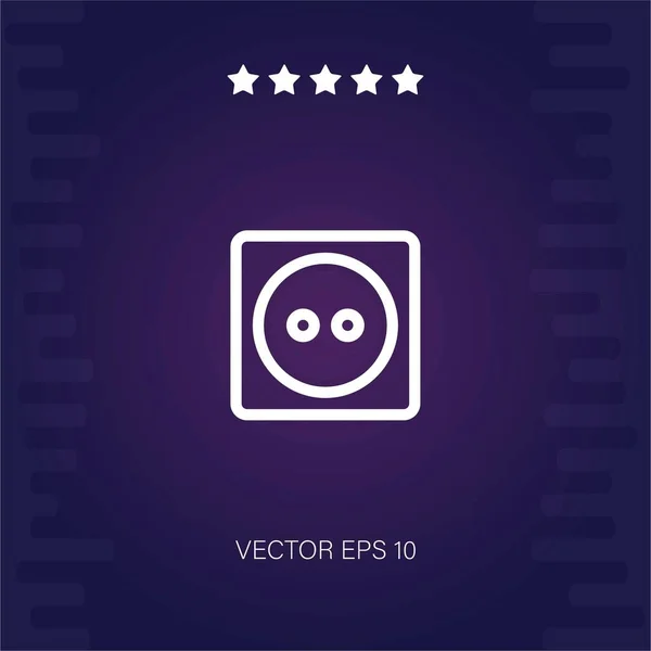 Tumble Vector Seco Icono Ilustración Moderna — Vector de stock