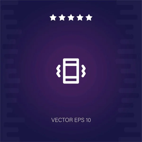 Handy Vektor Symbol Moderne Illustration — Stockvektor