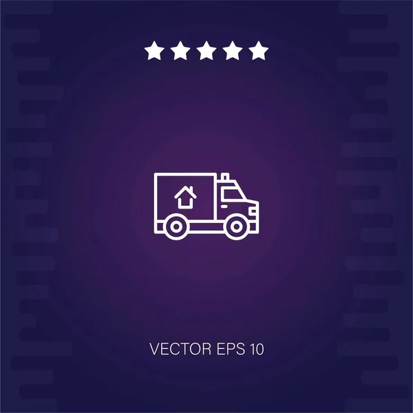 Значок Вектора Доставки — стоковый вектор