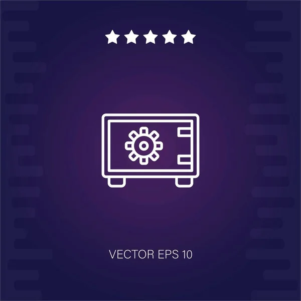 Tresor Vektor Symbol — Stockvektor