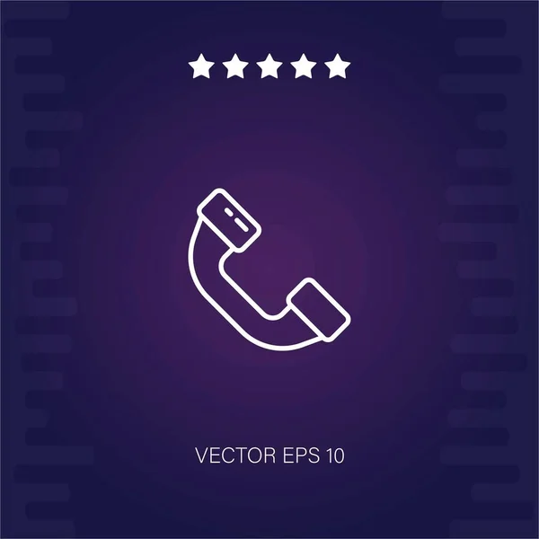 Anruf Vektor Symbol — Stockvektor