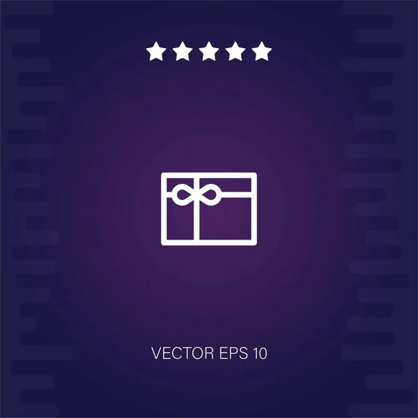 Voucher Vector Icono Ilustración Moderna — Vector de stock