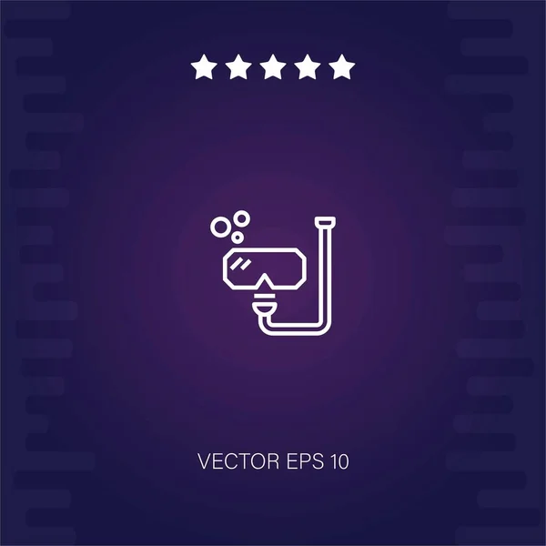 Icône Vectoriel Tuba Illustration Moderne — Image vectorielle