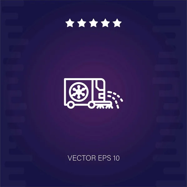 Icono Vector Más Limpio Ilustración Moderna — Vector de stock