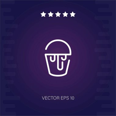 Modern illüstrasyon vektör simgesi oluşturma