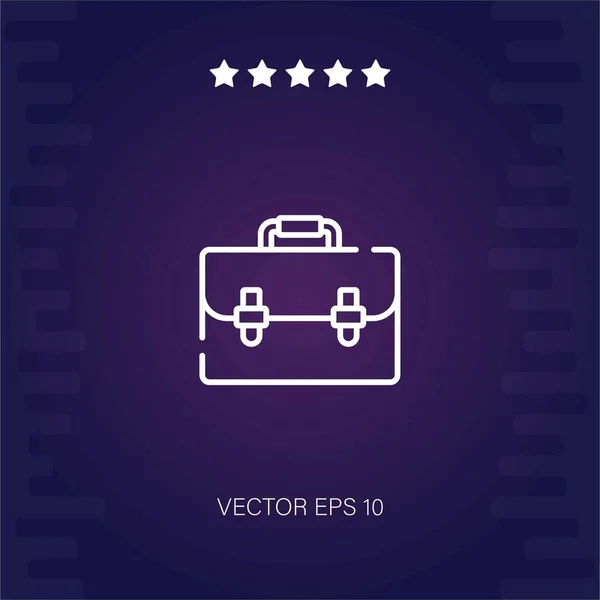 Portafolio Icono Vectorial Ilustración Moderna — Vector de stock