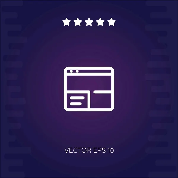 Google Vektor Symbol Moderne Illustration — Stockvektor