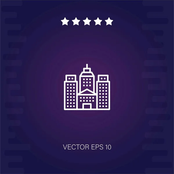 Tulajdonság Vektor Ikon Modern Illusztráció — Stock Vector