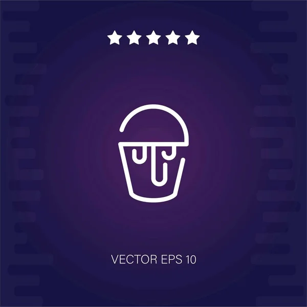 Épület Vektor Ikon Modern Illusztráció — Stock Vector