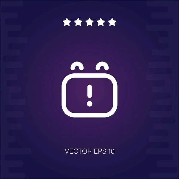 Término Vector Icono Ilustración Moderna — Vector de stock