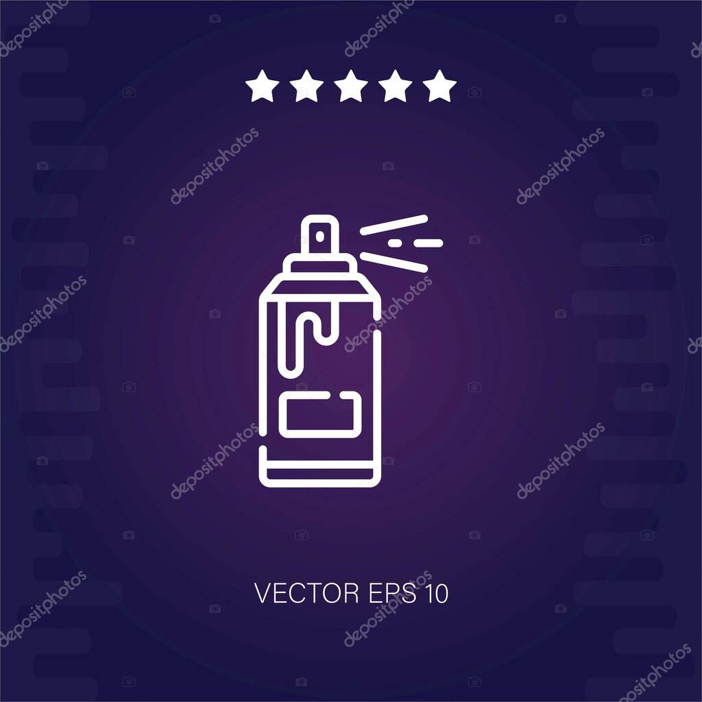 Spray vector icon modern illustration
