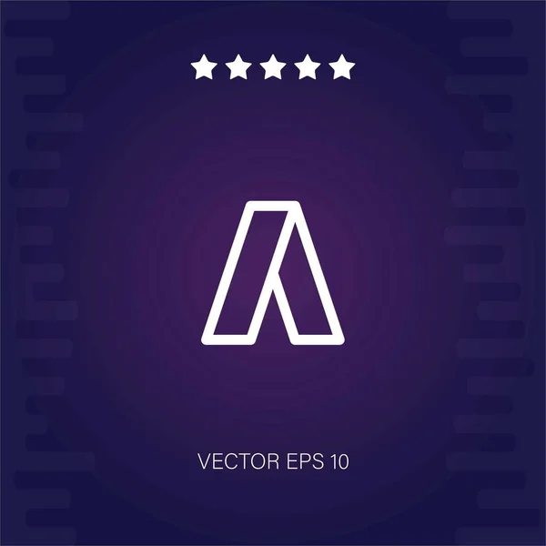 Adwords Vektor Symbol Moderne Illustration — Stockvektor