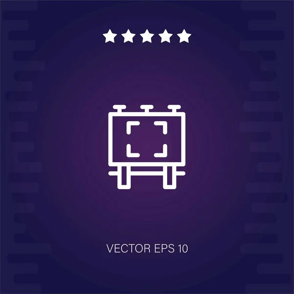 Panel Vektor Symbol Moderne Illustration — Stockvektor