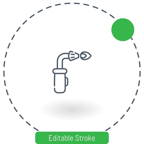 Svejsning Vektor Ikon Redigerbare Slagtilfælde Skitse Ikoner Til Web Mobil – Stock-vektor