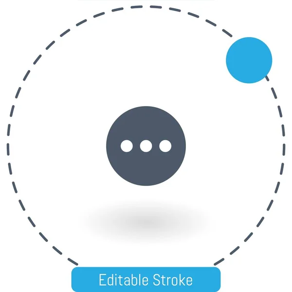 More Vector Icon Editable Stroke Outline Icons Web Mobile — Stock Vector