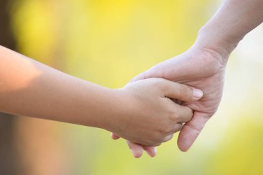 Elin ucundan fidanlara su damlıyor. Büyümek için. Bir fidyedeki seçim odağı.