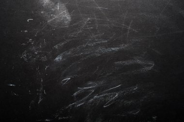 Tebeşirle boyanmış siyah karatahta. Arkaplan, doku