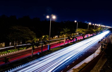 Trafik Işıkları Uzun Maruziyet