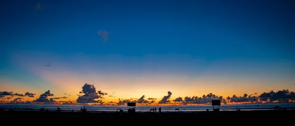 Lever Soleil Dans Une Plage — Photo