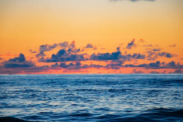 Sonnenaufgang Einem Strand — Stockfoto