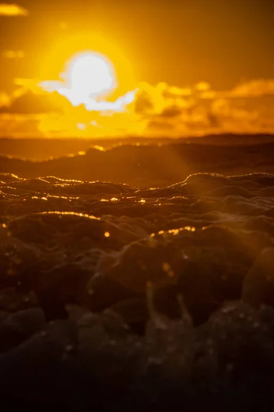 Wschód Słońca Plaży — Zdjęcie stockowe