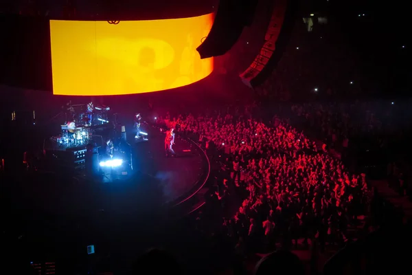 Milano Italia Aprilie 2018 Cântărețul Englez Harry Styles Susține Concert — Fotografie, imagine de stoc