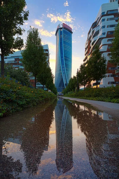 Milan Italy July 23Th 2018 Hadid Tower Zaha Hadid Architects — Stock Photo, Image