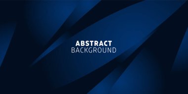 Koyu mavi renkli arkaplan şablonu tasarımı