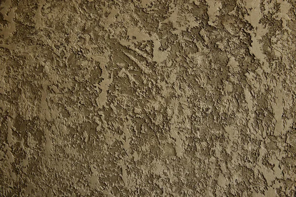 Gri duvar, sıva arka plan yırtılmış. Kuru sıva dokulu arka plan.