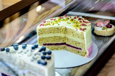 Sebze kek lezzetli dilim 