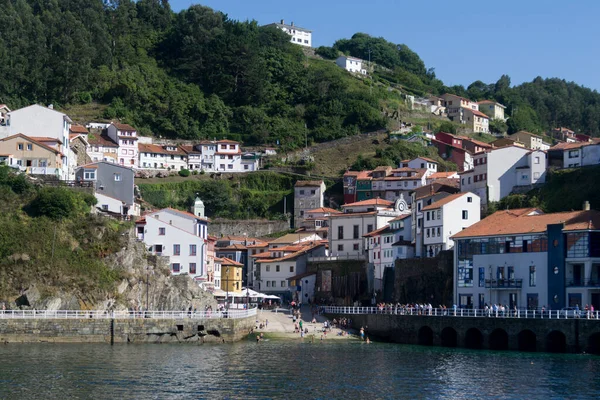 Cudillero Localidade Comunidade Autónoma Principado Das Astúrias Espanha Podemos Apreciar — Fotografia de Stock