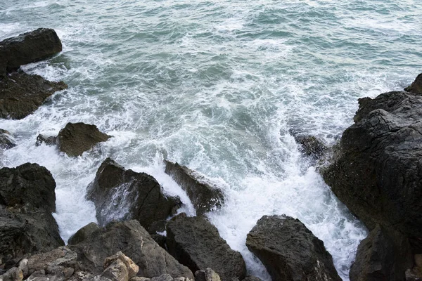 Oropesa Del Mar Strand Castellonban Látjuk Földközi Tengert — Stock Fotó