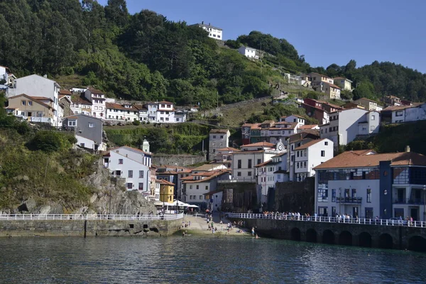 Cudillero Vila Piscatória Astúrias Espanha — Fotografia de Stock