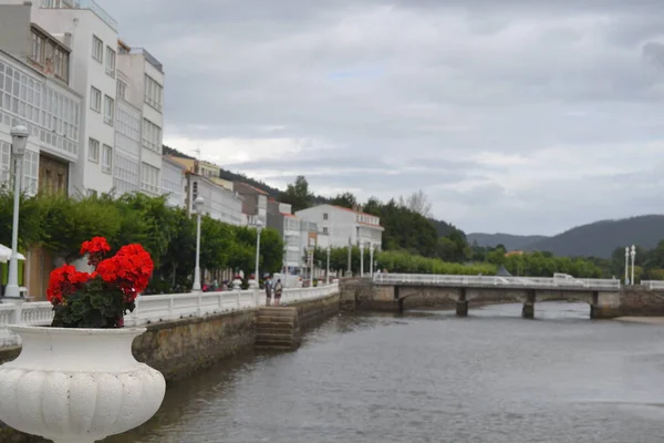 Kilátás Cedeira Coruna Galícia Spanyolország — Stock Fotó