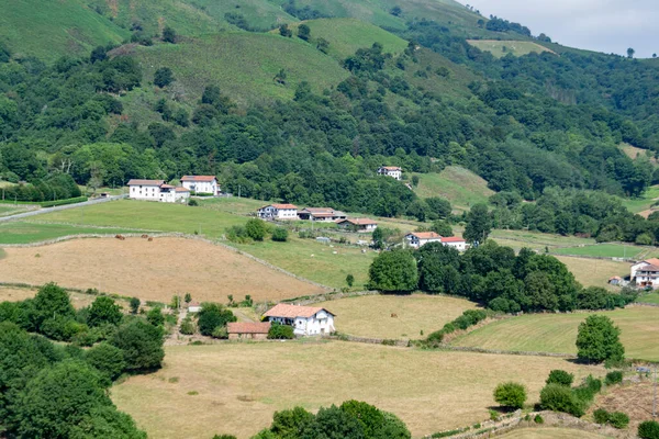 Cityscape Basque Village Amaiur Navarra Spain — Stock Photo, Image