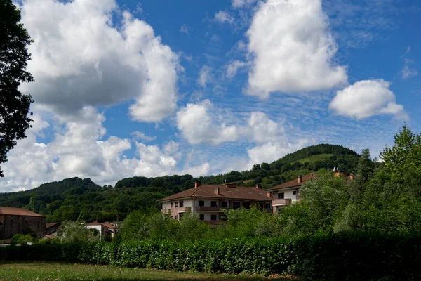 Municipalité Santesteban Côté Verde Del Bidasoa Navarre Espagne — Photo